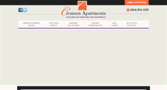 Desktop Screenshot of clemsonapartments.com
